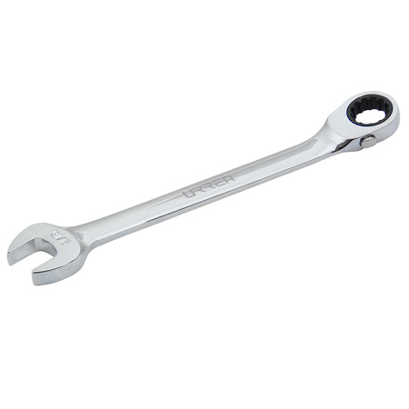 URREA Ratchet Wrench, 9/16" Spl Comb 1218CMR